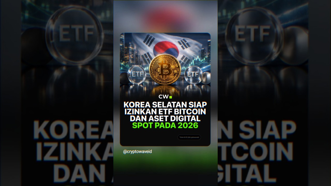 Korea Selatan izinkan etf bitcoin