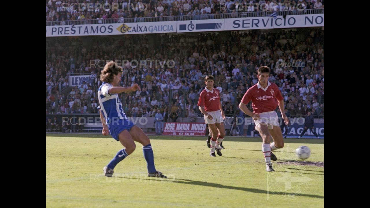 R.C. Deportivo - Real Murcia (Temporada 90/91, J.38) | PARTIDO COMPLETO (TVG)