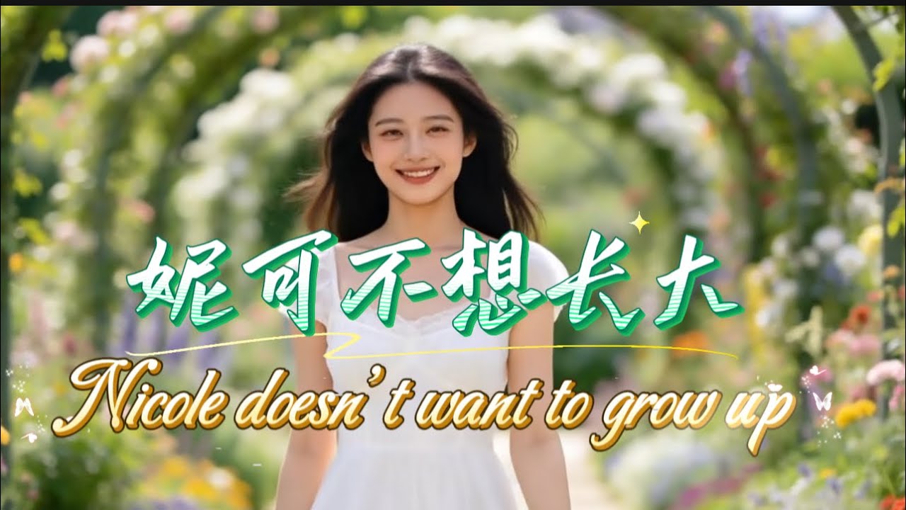 Music 【妮可不想长大～Nicole doesn’t want to grow up】勝鬘夫人#原創 #華語 #中英文雙字幕 