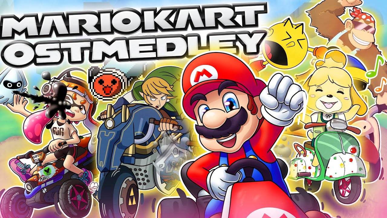 All Mario Kart OSTs Medley (Super Mario Kart - Booster Course Pass)