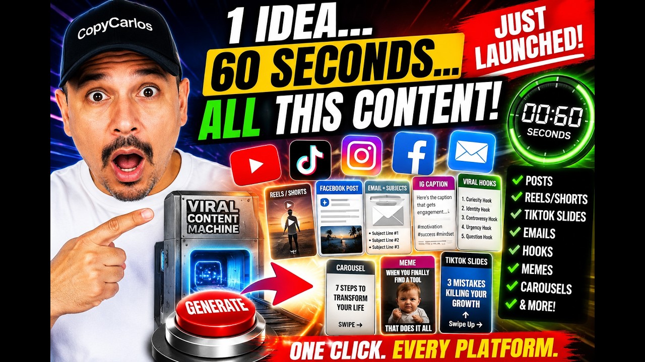 Viral Content Machine Review | Can It Really Create Your Content In 60 Seconds?