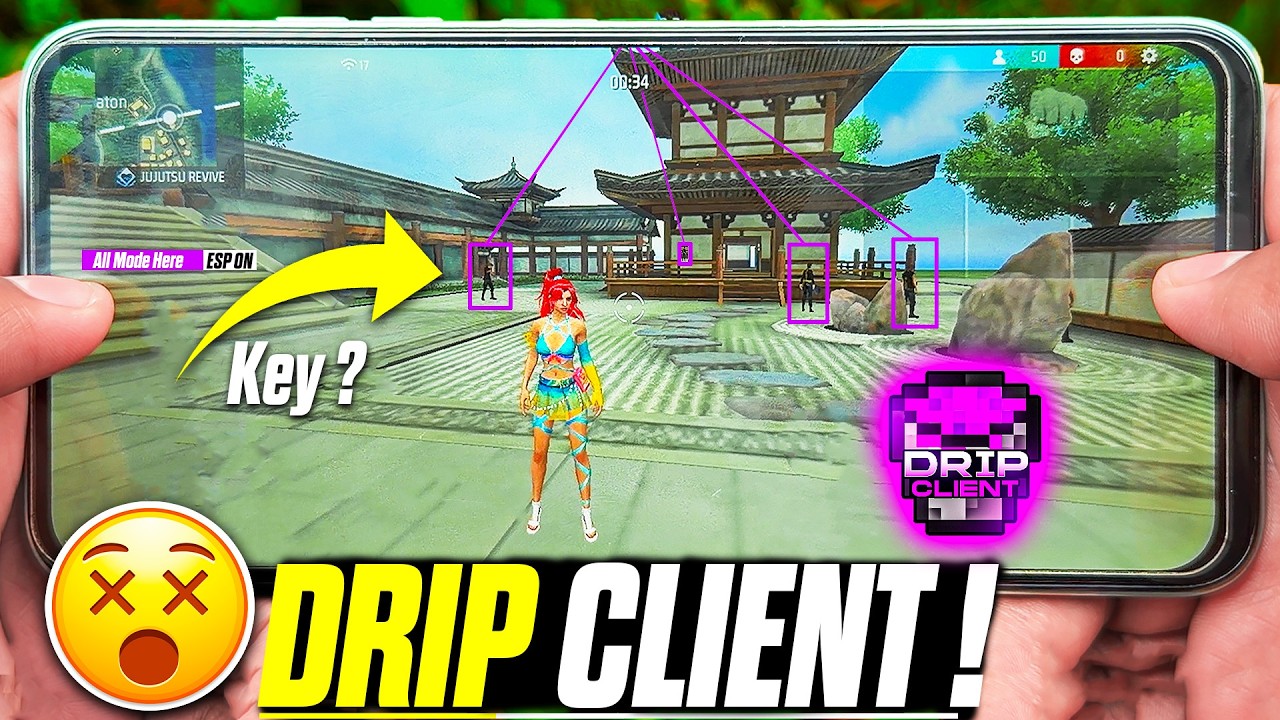 Free Fire DRIP CLIENT Exposed - ID Ban Risk?