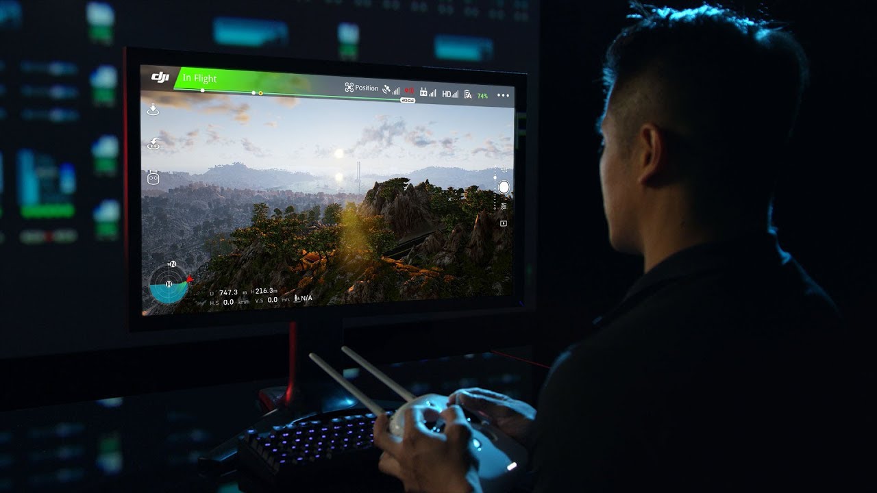 DJI — Представляем DJI Flight Simulator