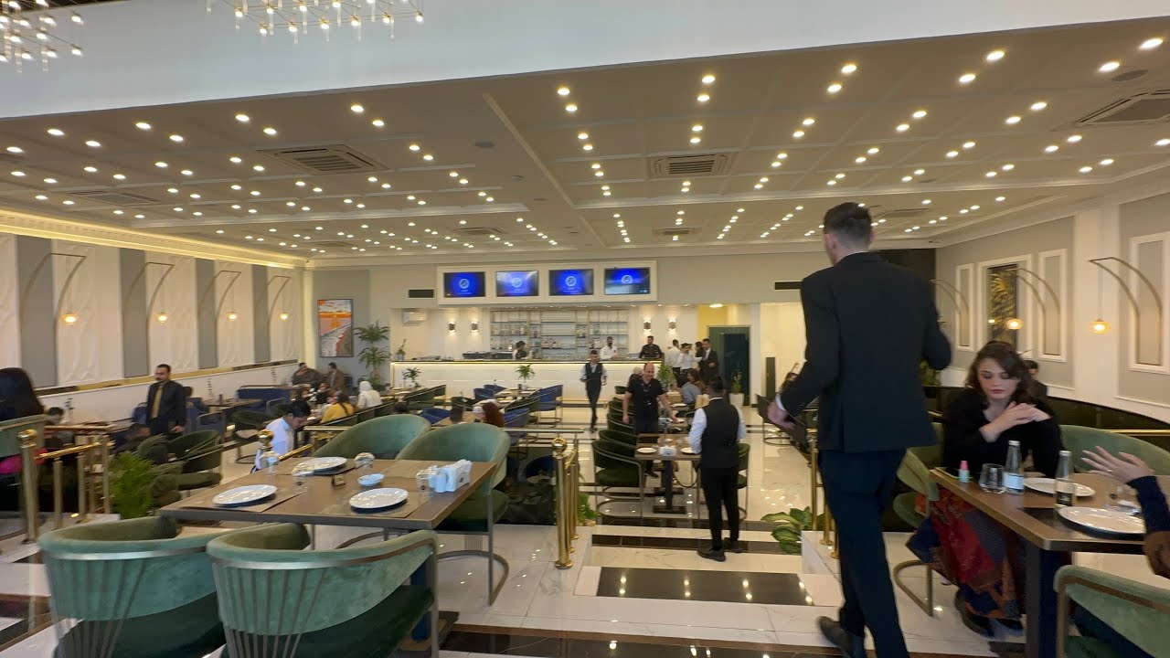 مطعم ورق ذهب اكل يجنن وكعدة تخبل ❤️🥰 عاشت ايدكم