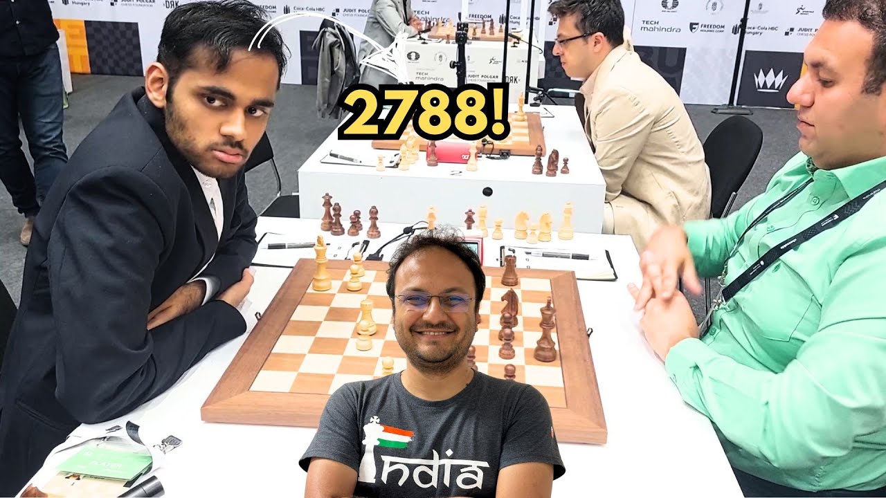 Arjun the madman, continues his rampage, reaches 2788 | Arjun vs Mamedov