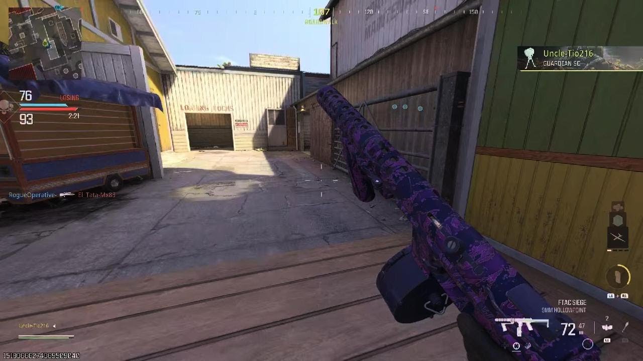 MW3 Dominantion with machine pistol