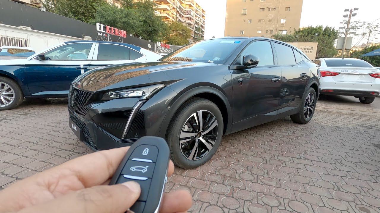 Peugeot 408 2024 GT Line, Titanium Grey обзор