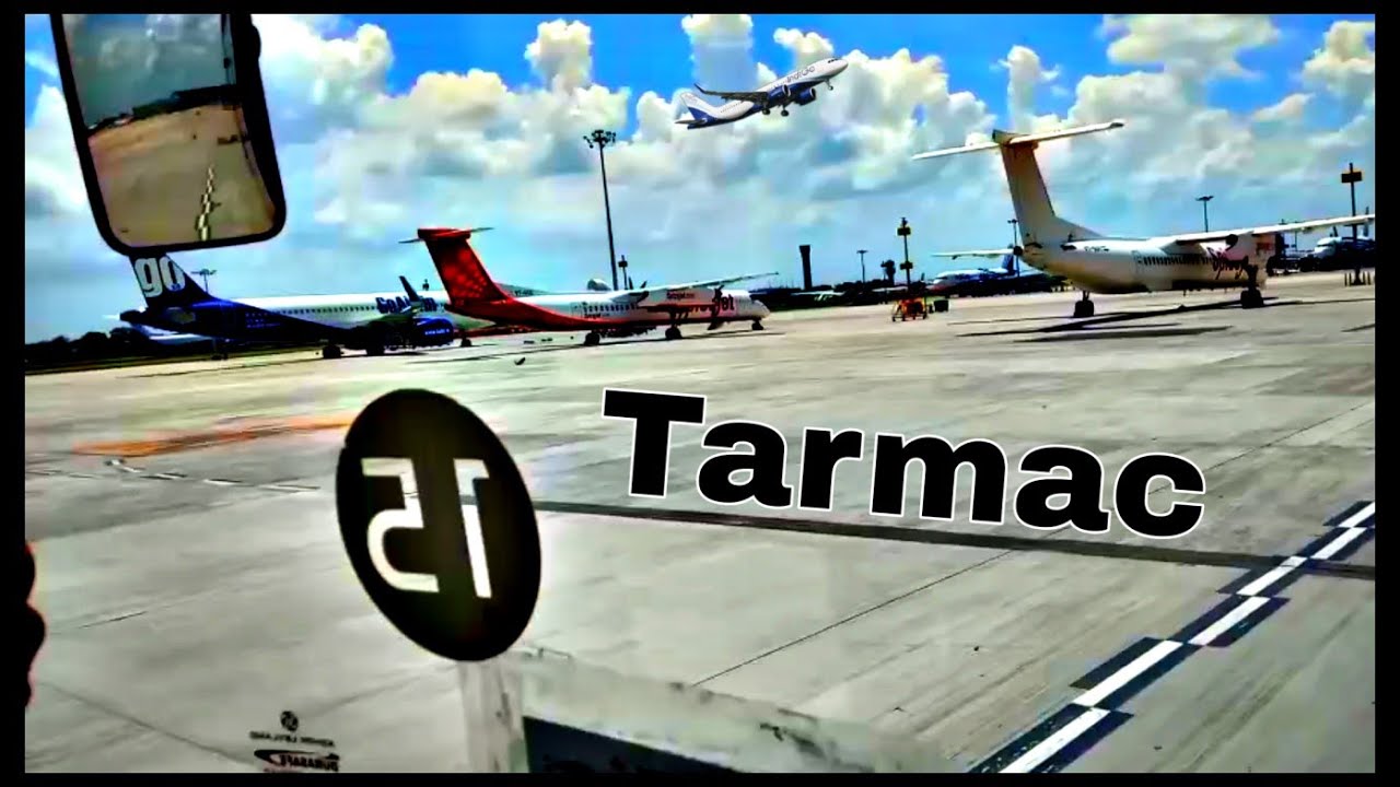 Largest airport and busiest airport  in new delhi ,visiting tarmac area