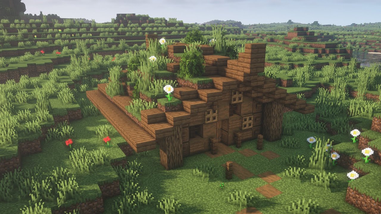 Minecraft | How to Build a Simple Viking House