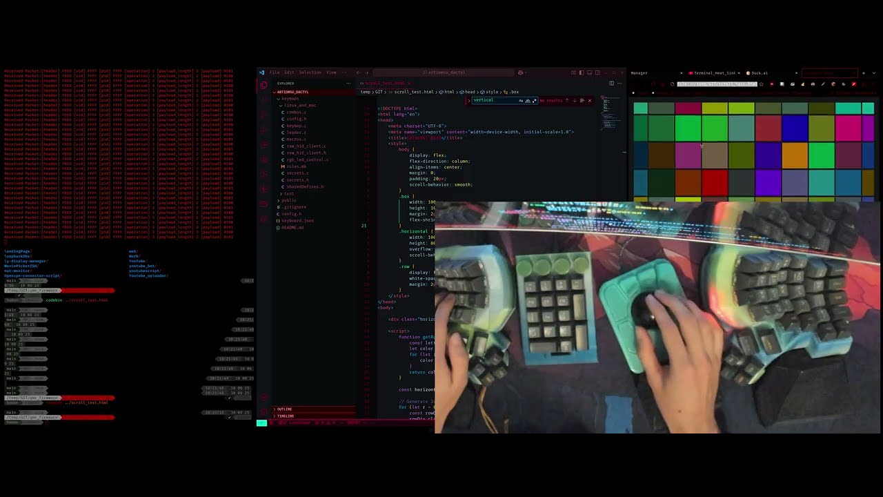 QMK Raw HID Router adding a new feature | Fixing issues with latest qmk release | Mouse Scroll Mode