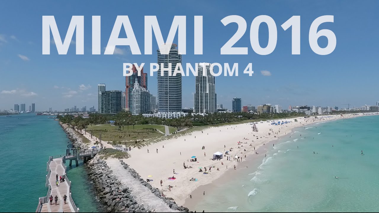 Miami 2016 dronem Phantom 4