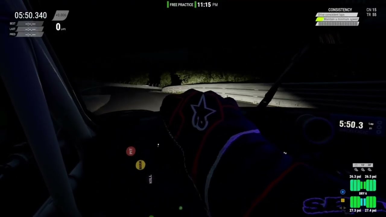 ACC | Nürburgring | Día 7 | Noche de práctica y aprendizaje