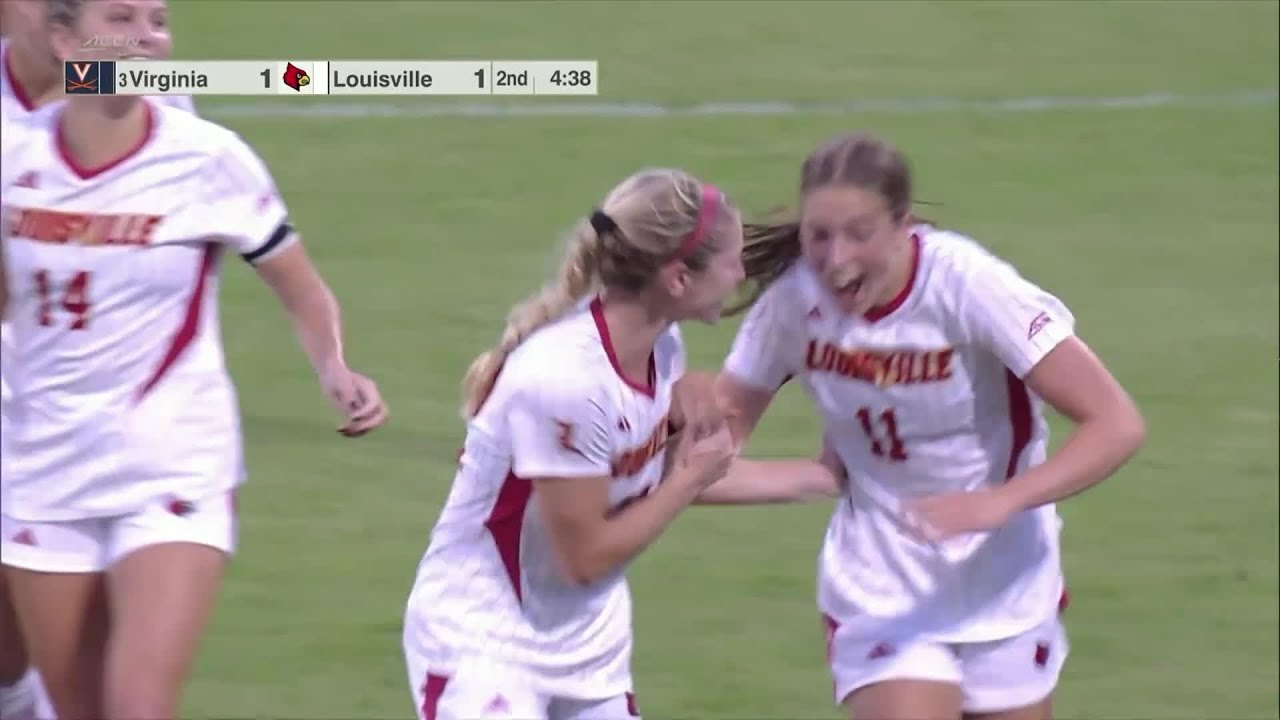 WOMEN'S SOCCER - Virginia vs. Louisville Highlights