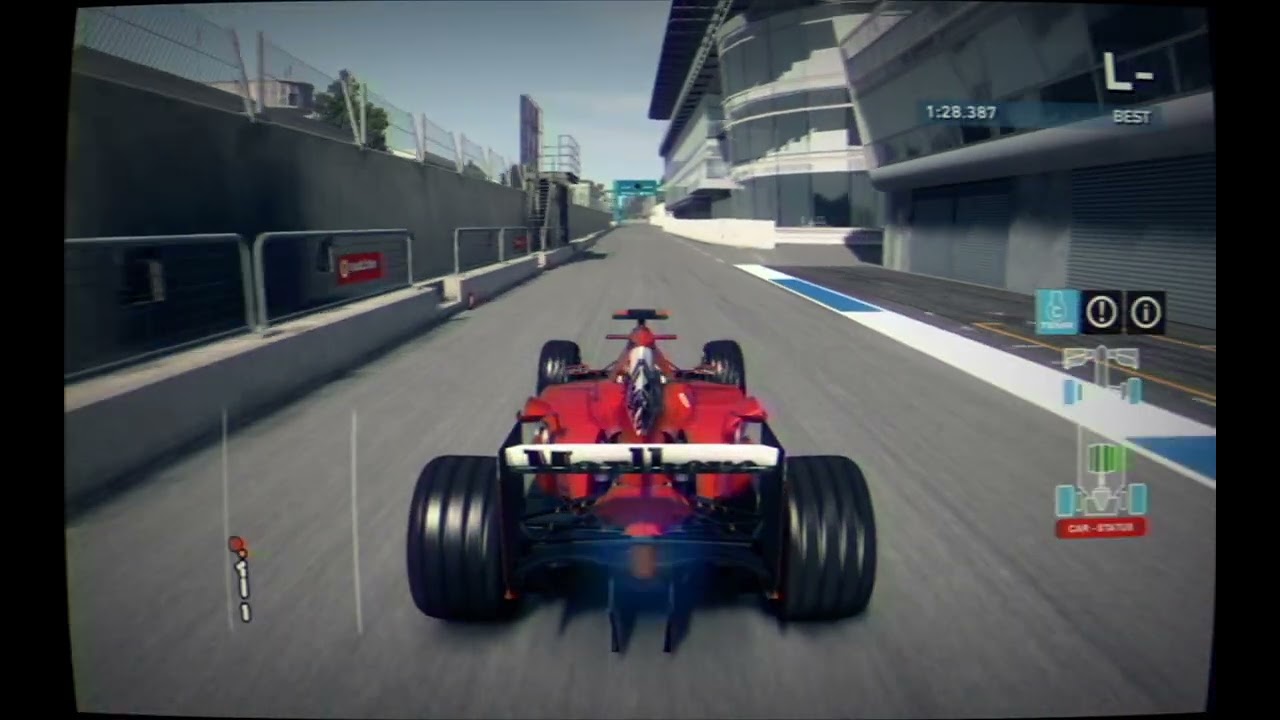 F1 2014 mod 2004 - Test VHS mode (reshade)