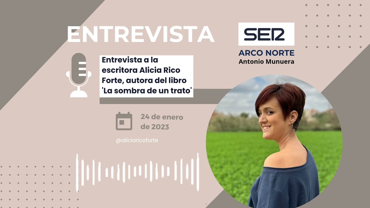Entrevista a Alicia Rico Forte en la Ser Arco Norte