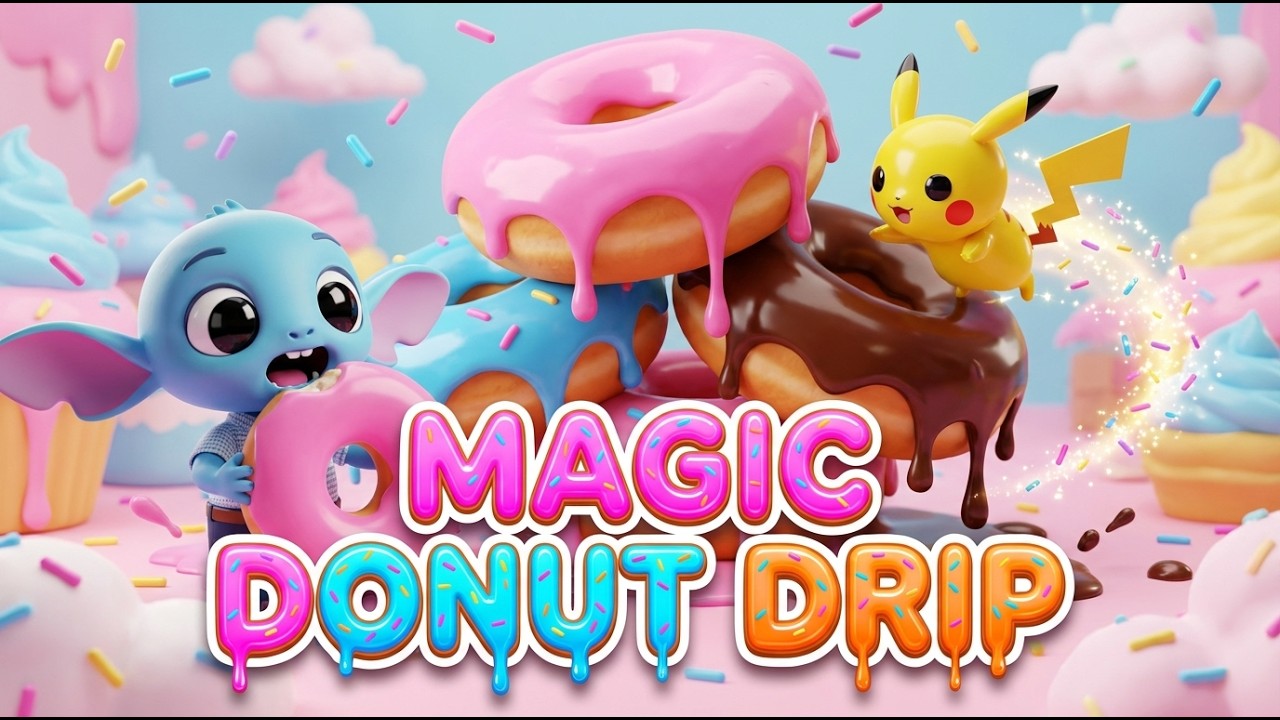 ABC Donut Song 🍩 | Fun Alphabet Song for Toddlers & Kids |