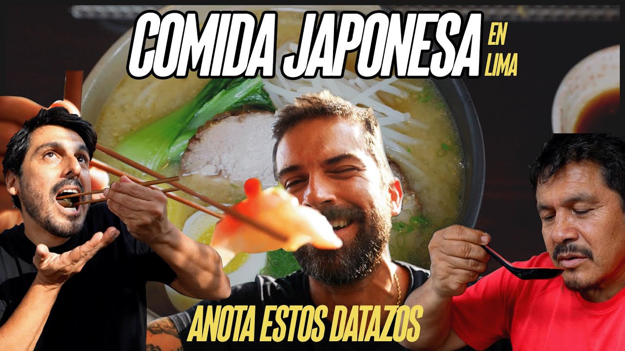 Buscando lo MEJOR de la comida JAPONESA en LIMA - Viaja y Prueba