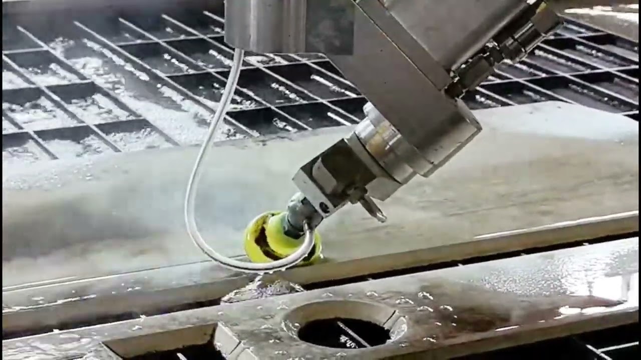 5-Axis Waterjet Cutting Machine – Precision Cuts for Complex Shapes