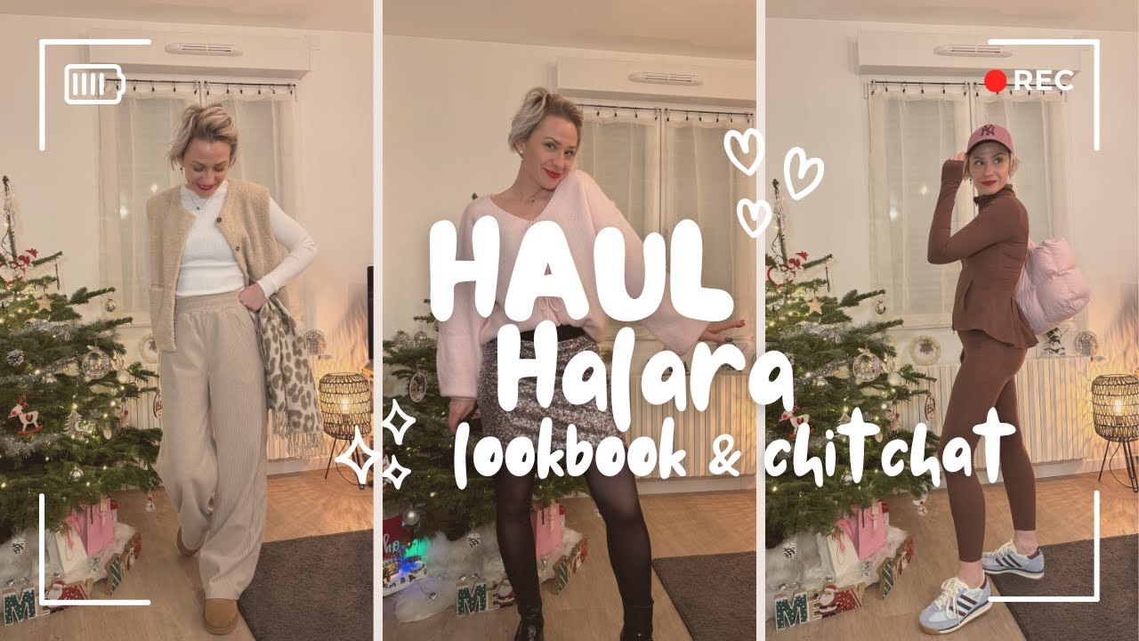 HAUL Halara, lookbook et chit chat en mode cocooning