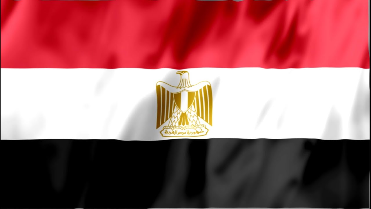 Egyptian Flag Waving in HD | Beautiful Egypt National Flag Animation | علم مصر يرفرف بجودة عالية HD