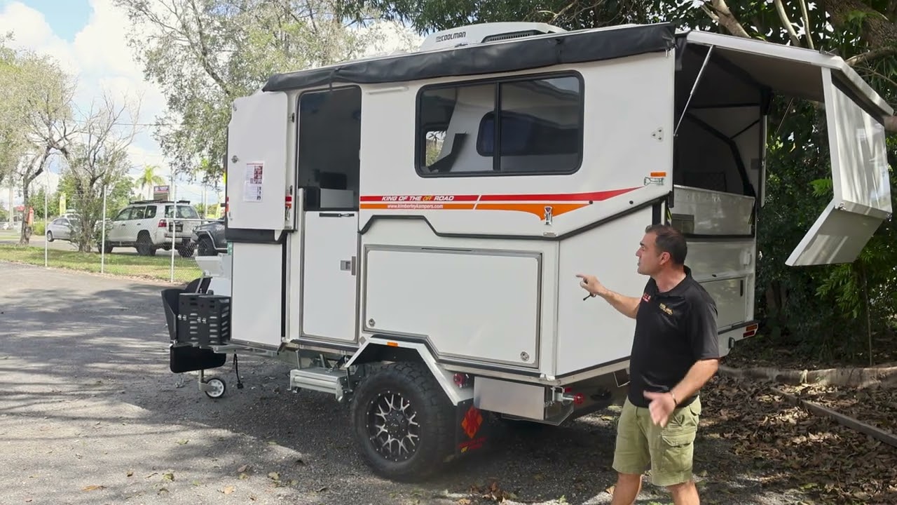 Kimberley Karavan Setup, Levelling & Bed Extension | SEQ Campers Handover