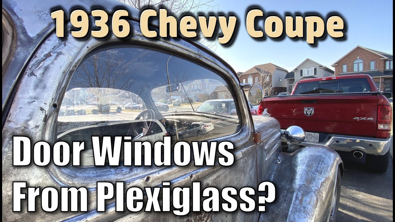 Making Door Windows From Plexiglass On My 1936 Chevy Coupe