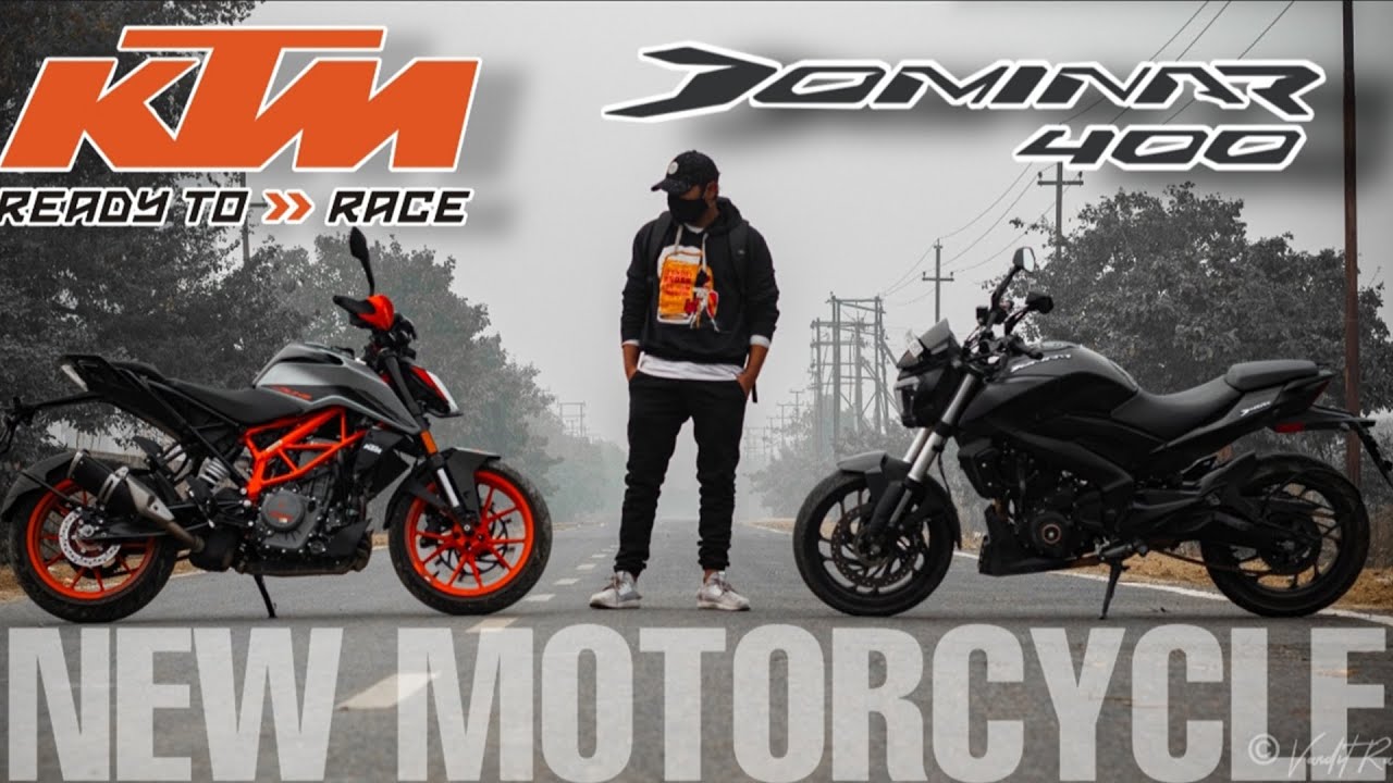 The story of my new Motorcycle | KTM DUKE 390 2021 or Bajaj DOMINAR 400 2021 | ft. Yamaha FZS 2013