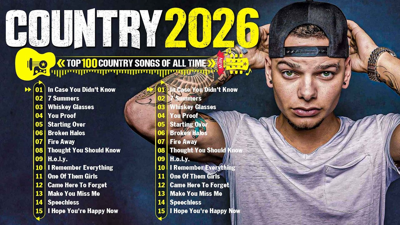 New Country Music 2026 🌕 Luke Combs, Morgan Wallen, Kane Brown, Chris Stapleton, Brett Young