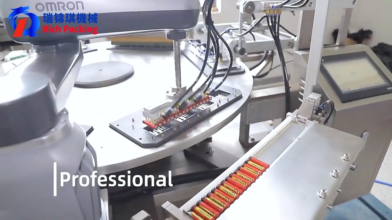 Battery Paper Card Blister Packing Machine | High-Speed & Precise Packaging