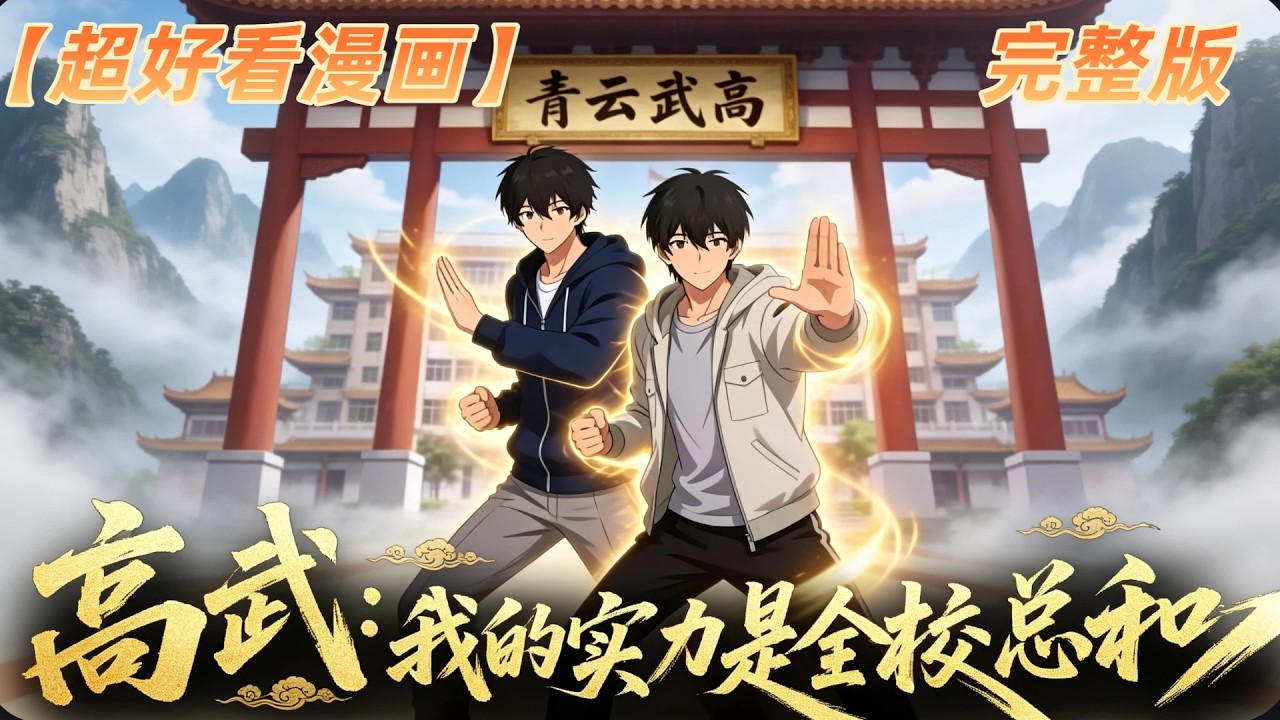 🔥一口气看完【高武：我的实力是全校总和】完整版 | 穿越高武世界成武道大专校长，激活实力等于全校总和的系统，培养天骄学生横扫异族，吊打顶尖武道大学 #高武我的实力是全校总和 #漫剧合集 #高武爽漫