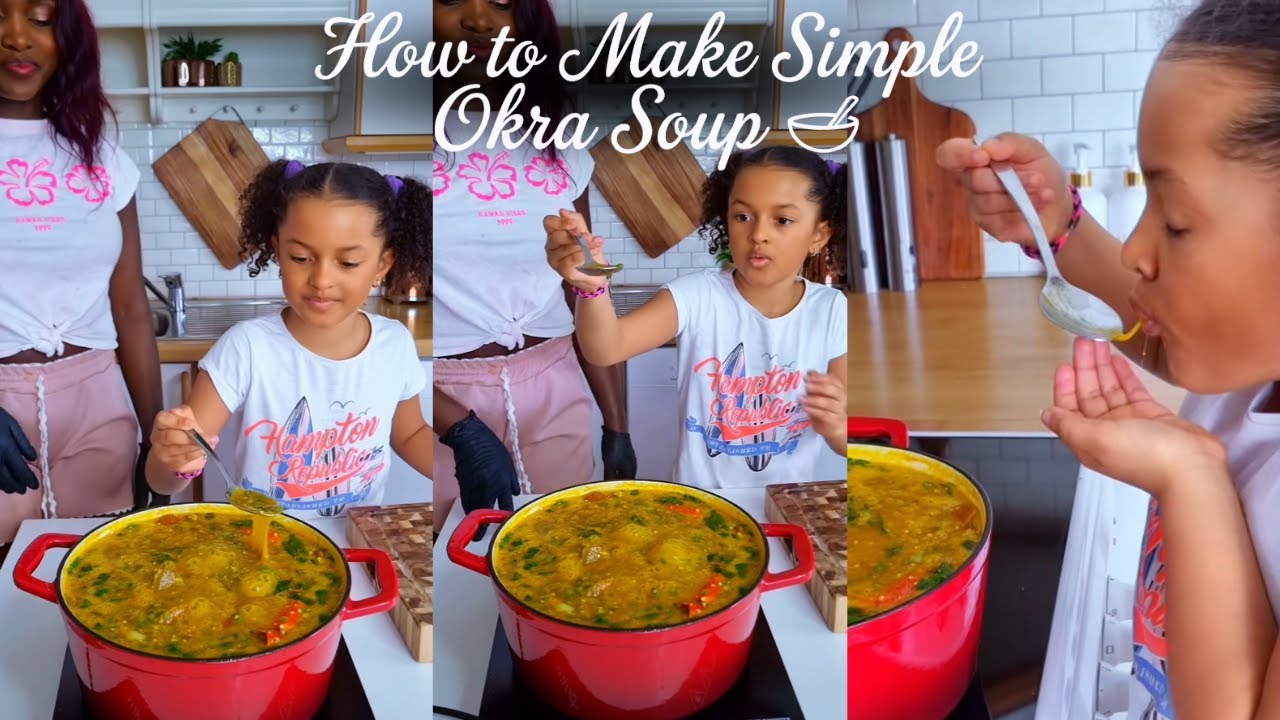 How to Make Simple Homemade Okra Soup 🥣 Easy Family Recipe