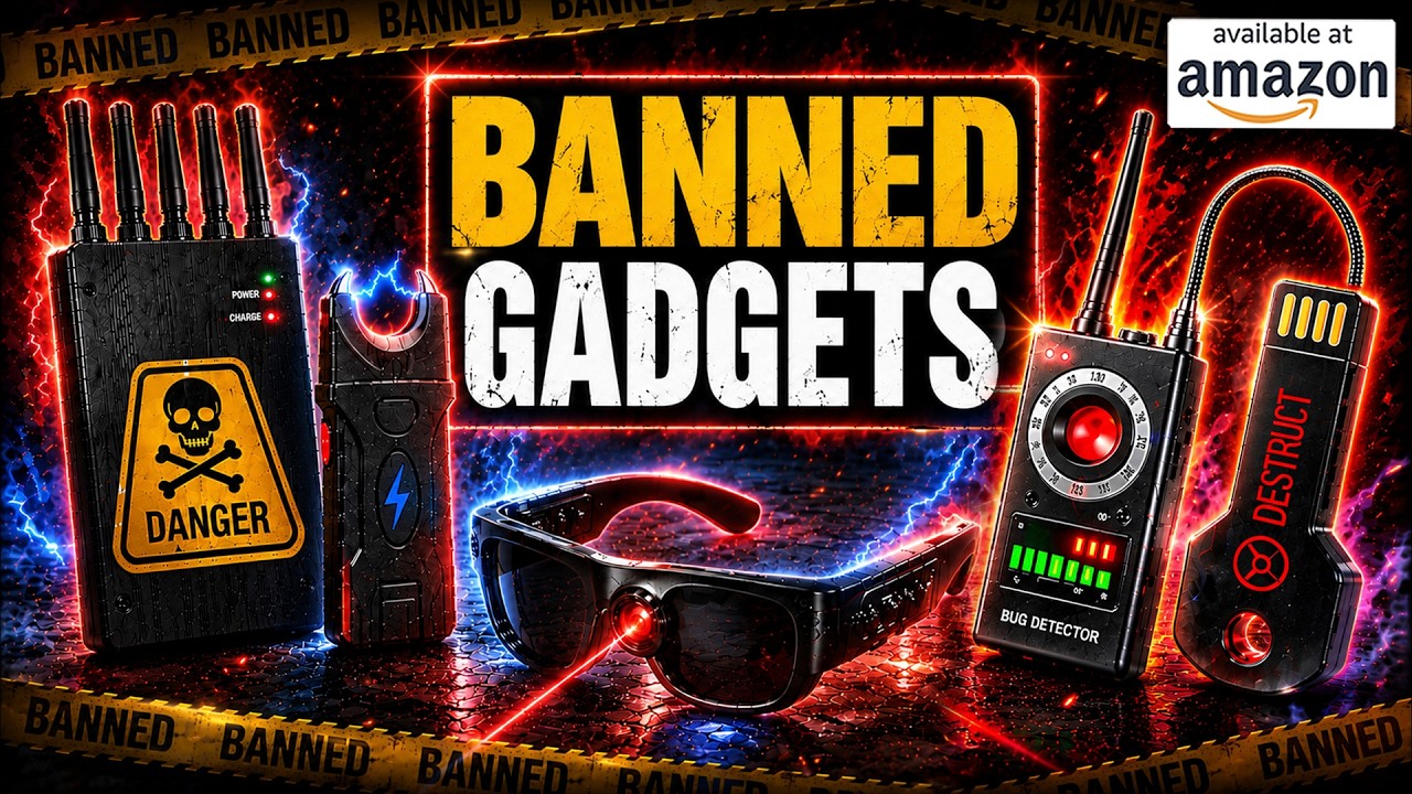 25 BANNED Gadgets You Can Still Buy LEGALLY on Amazon (Shocking)