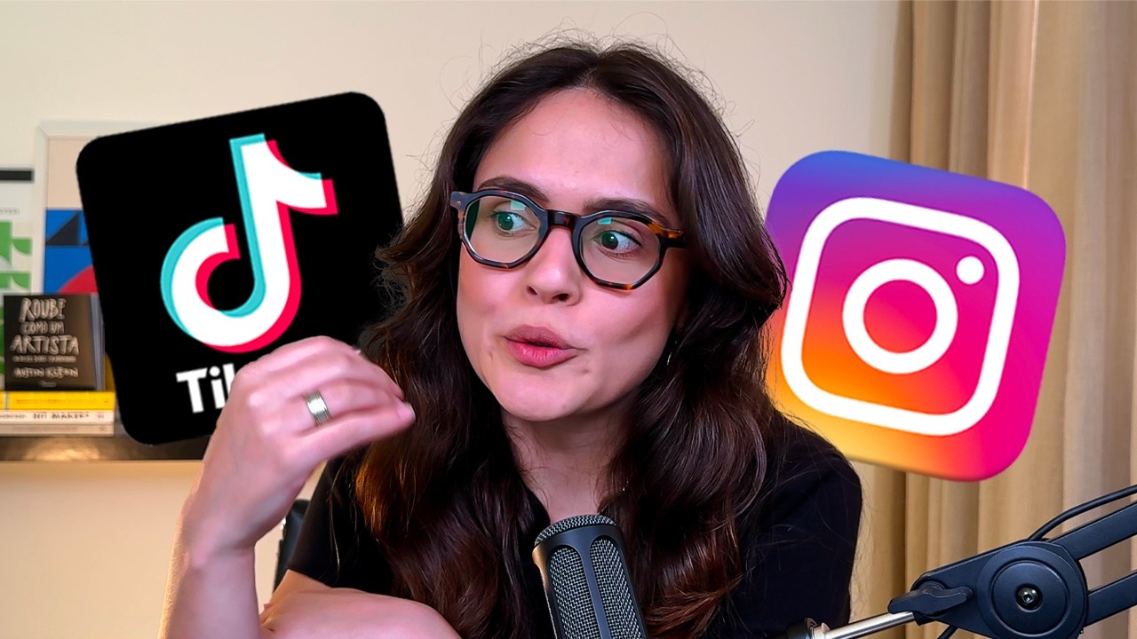 Qual a diferen&ccedil;a entre o TikTok e o Instagram?  Ana Melo