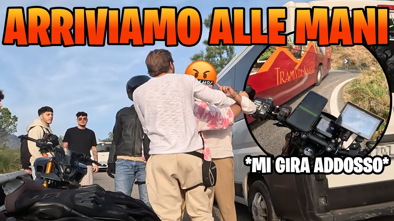 ANGRY PEOPLE VS BIKER È SEMPRE MEGLIO EVITARE LE DISCUSSIONI ! COSA VUOL DIRE GUIDARE A NAPOLI Ep58