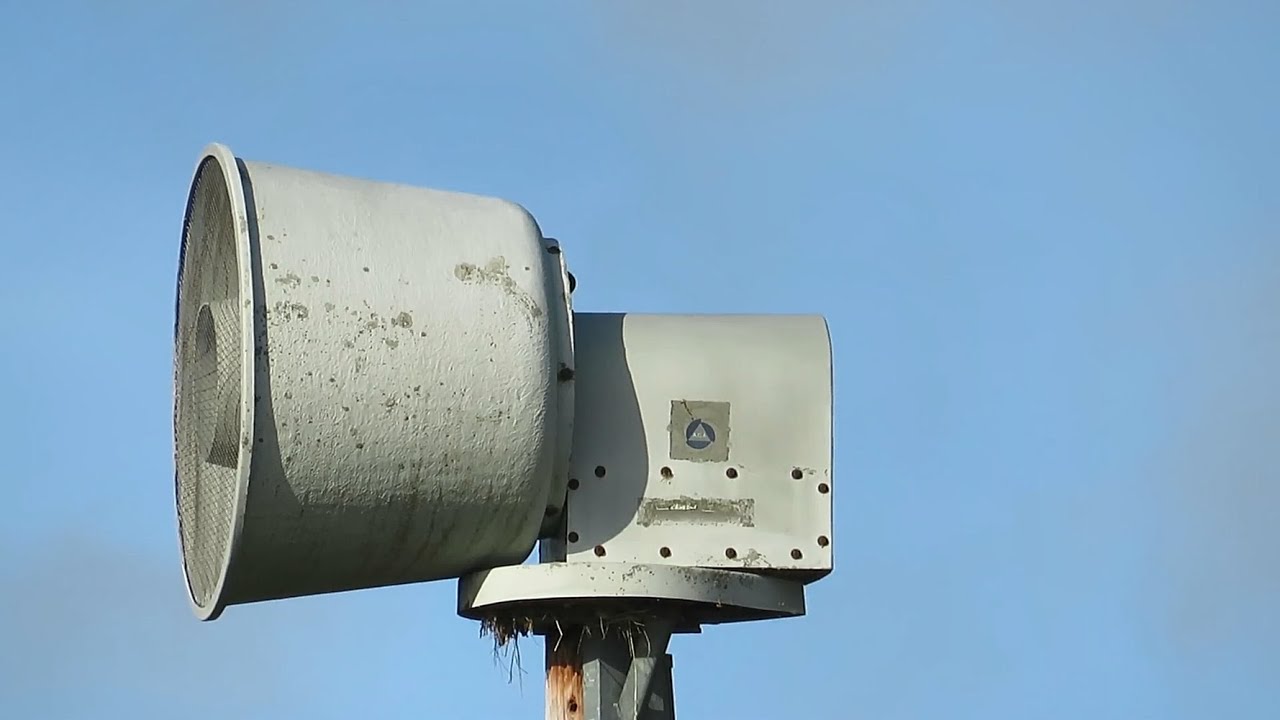 Montello, WI | ACA P-15 | Full Alert | Marquette Co. Siren Test | 6/6/2022