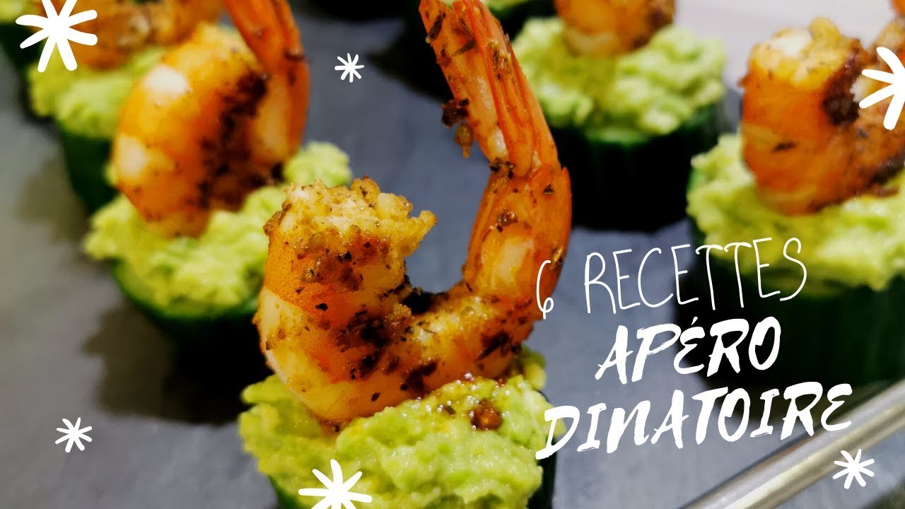 6 Recettes: Apéro Dinatoire Rapide Et Facile