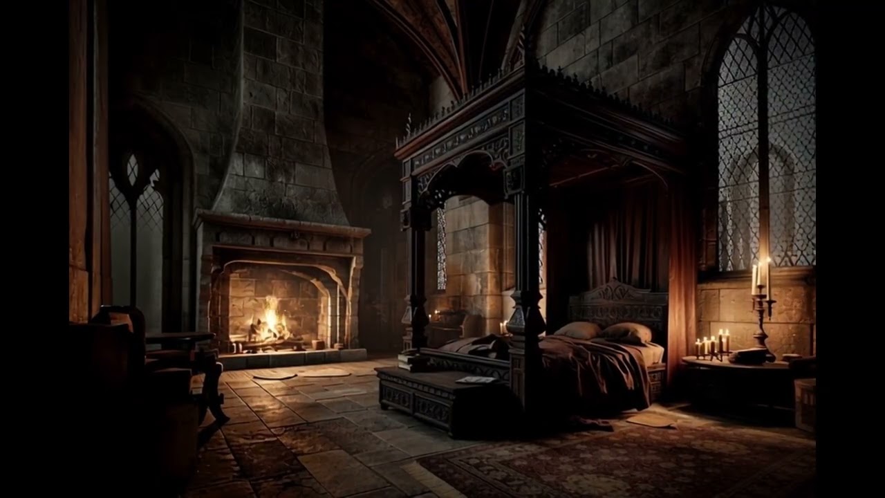 Journey to Dracula&rsquo;s Castle Visualization | ASMR Gothic Ambience & Narration | Aural Prose