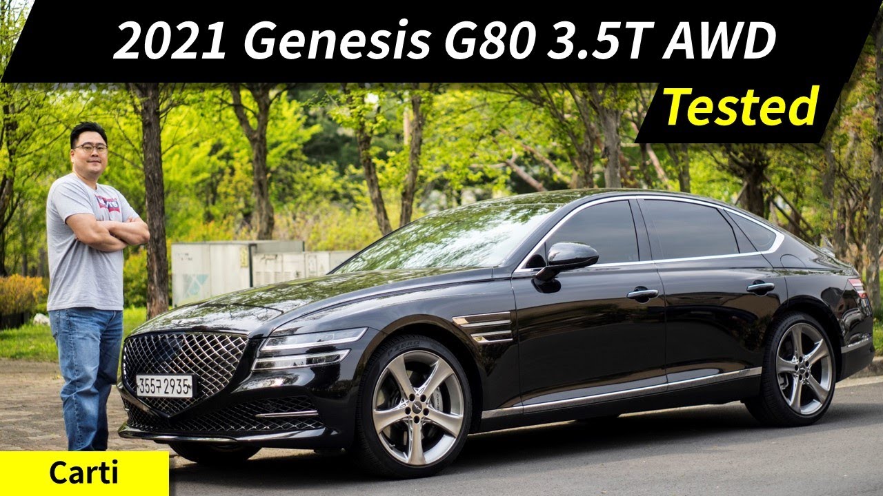 2021 Genesis G80 3.5T AWD Review and Road Test - Luxury Sedan By Genesis