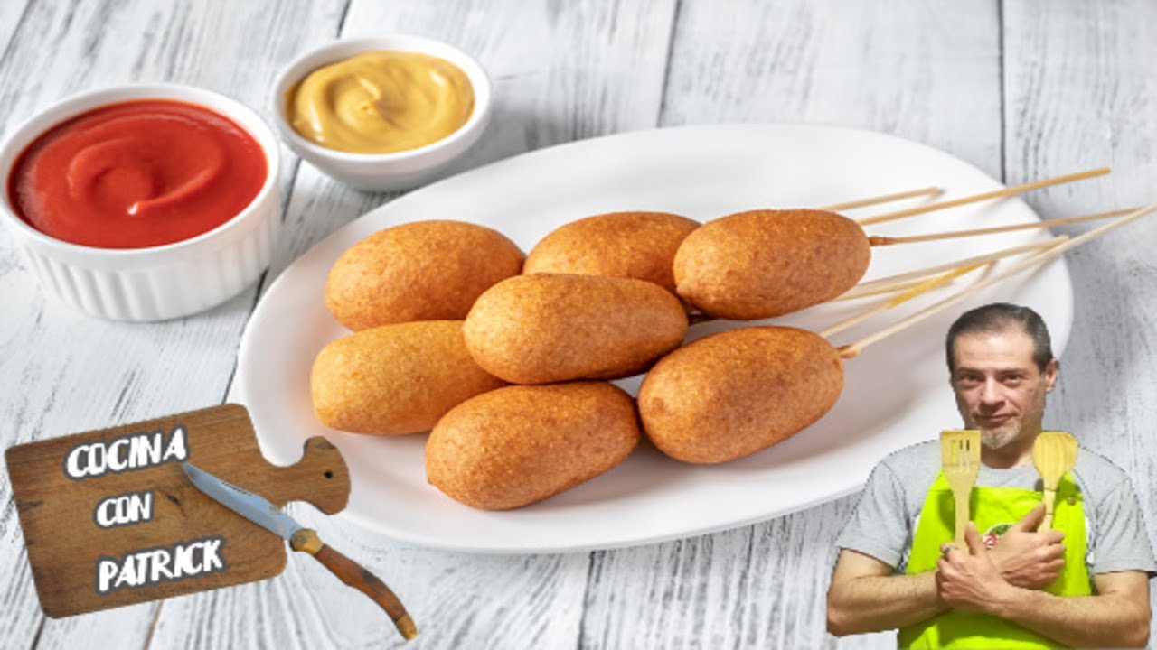 Corn DOGS | Banderillas de SALCHICHAS