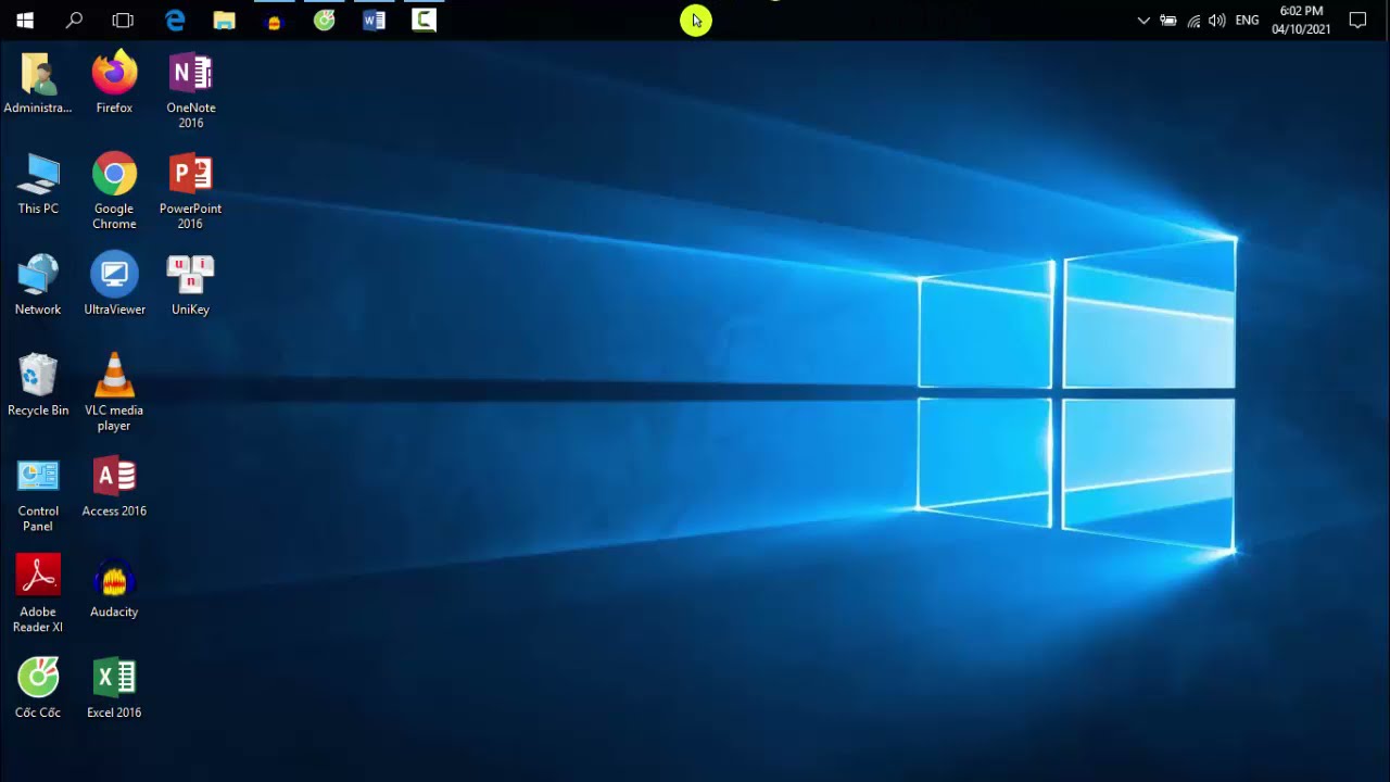 C&aacute;ch di chuyển thanh Taskbar tr&ecirc;n M&agrave;n H&igrave;nh m&aacute;y t&iacute;nh Windows 10