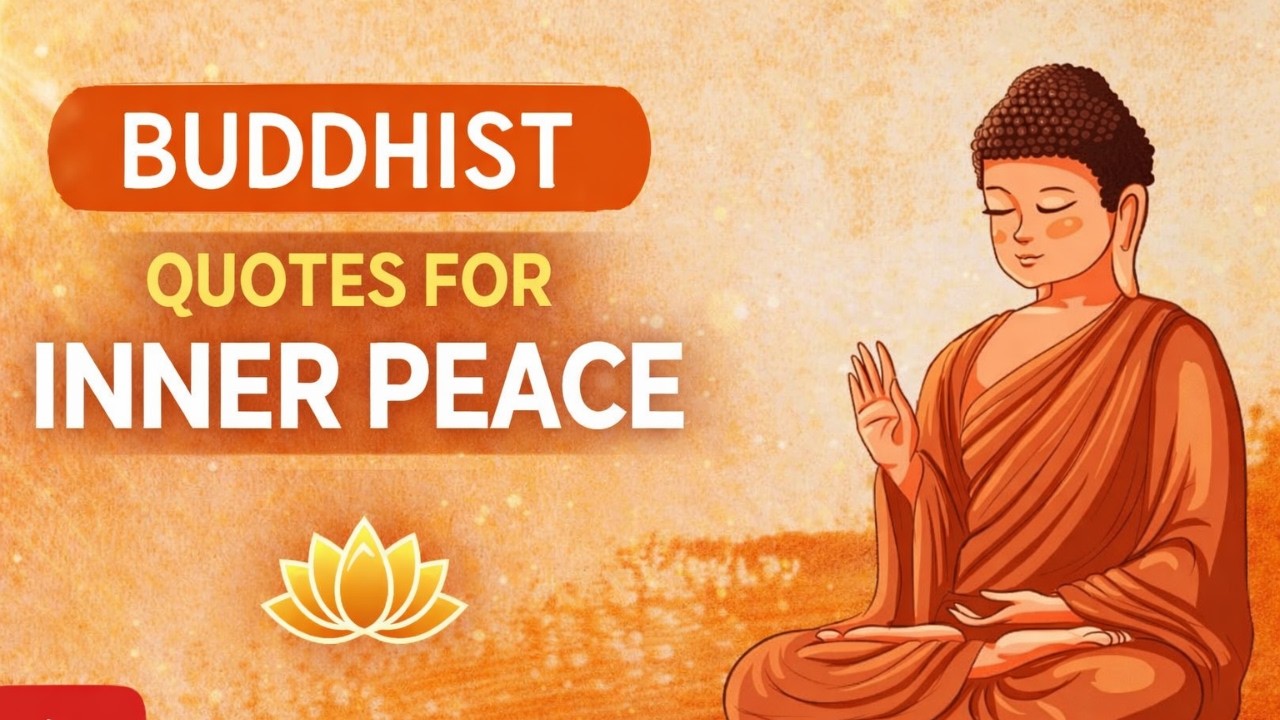 5 Buddhist Quotes to FIND Inner Peace
