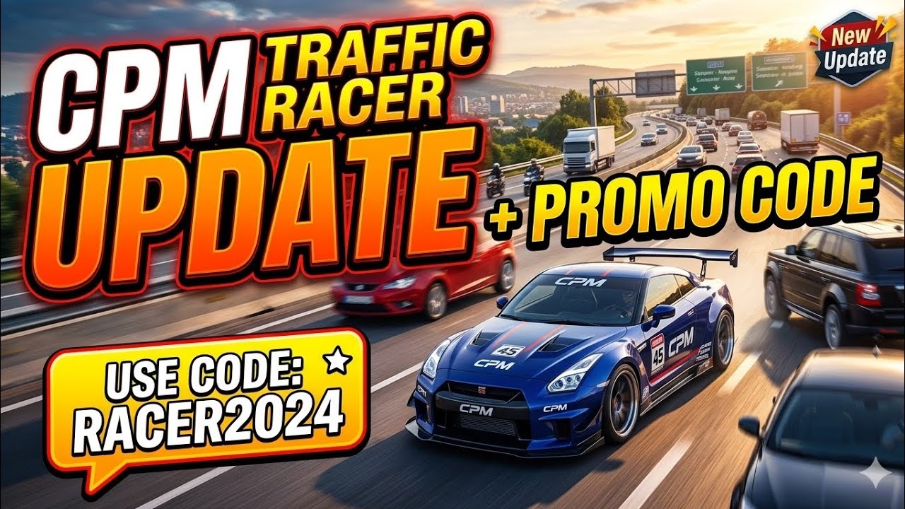Обновление CPM Traffic Racer: новые автомобили и бесплатный промокод (не пропустите!)