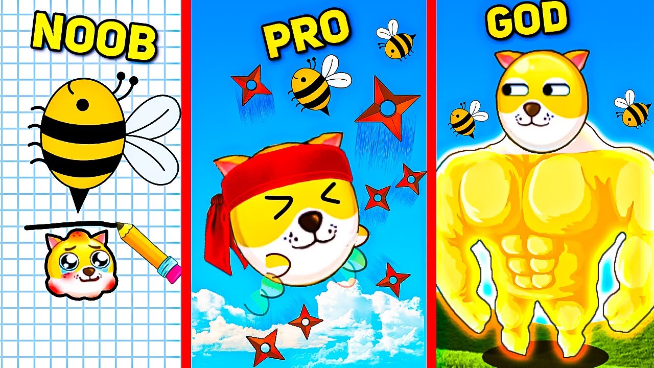 Upgrading a BABY DOG into a GOD in Save the Doge