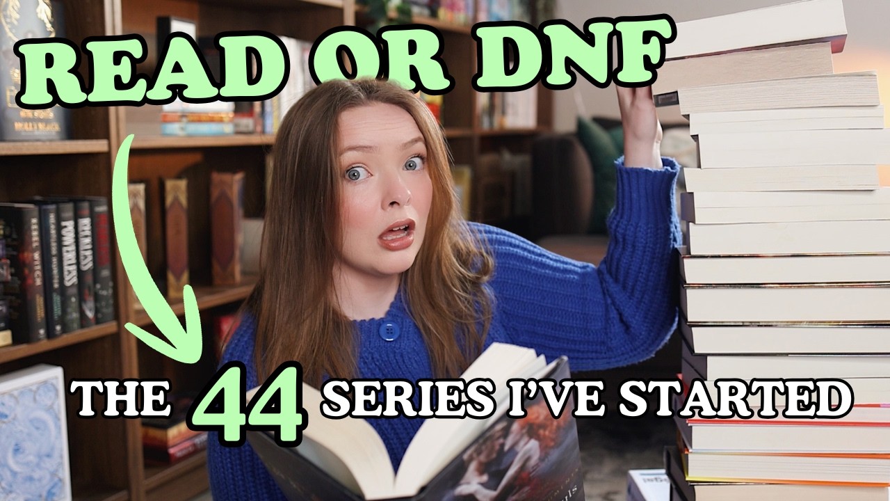 Can I get my series TBR down in a week? episode 9 read or dnf
