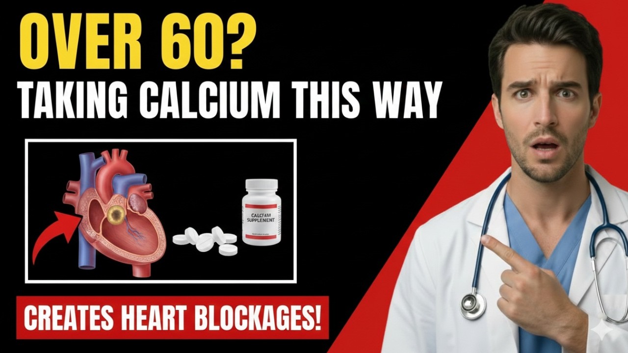 Over 60? Taking Calcium THIS Way Is Creating Dangerous Heart Blockages