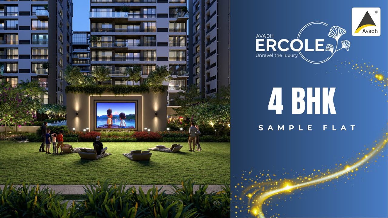 AVADH ERCOLE - 4BHK Sample Flat