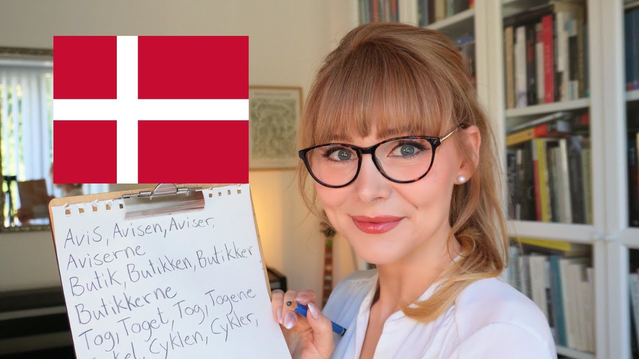 Урок датского языка с мягким акцентом ASMR | Склонение существительных | Формы единственного и мн...