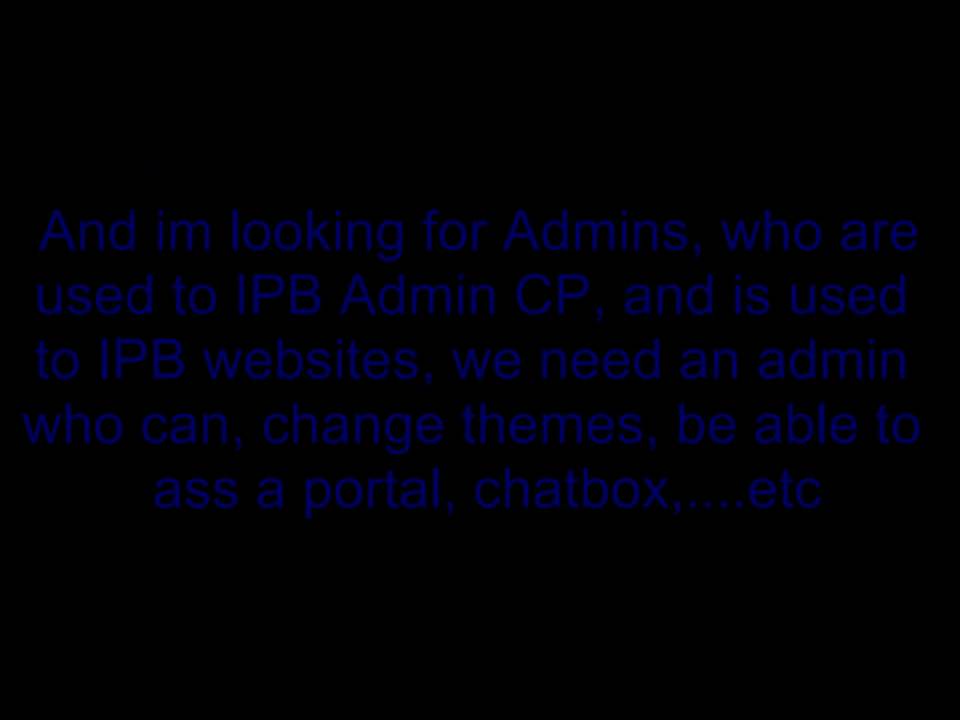 Need Admins for CompHelp Website
