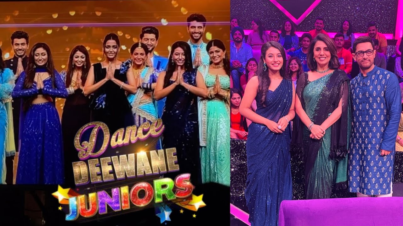 Went to Dance Deewane junior grand finale 😍 || Met The Amir Khan sir 🙏