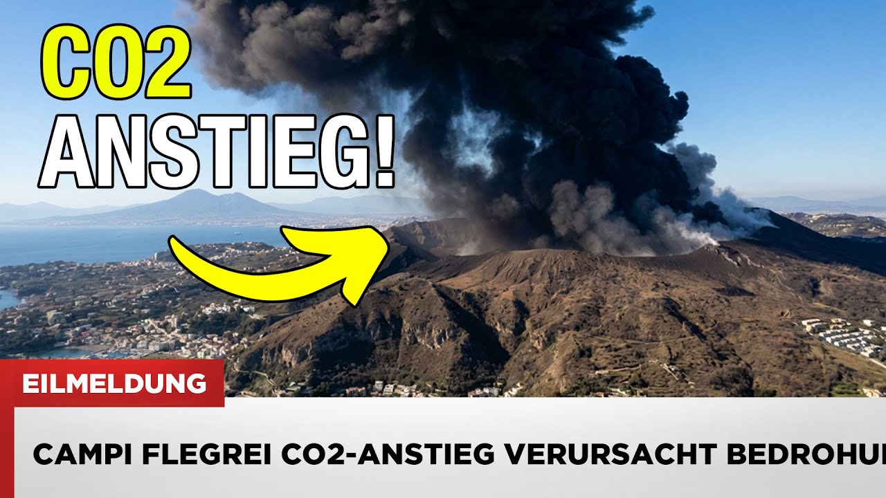 CO2-Anstieg in den Phlegräischen Feldern bringt 3 Millionen Einwohner Neapels in Gefahr